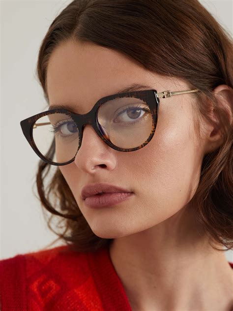 Fendi Oversized Acetate Cat